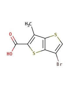 Astatech 6-BROMO-3-METHYLTHIENO[3,2-B]THIOPHENE-2-CARBOXYLIC ACID, 95.00% Purity, 0.25G